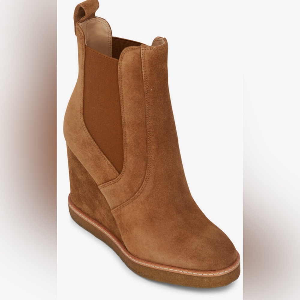 Veronica beard platform boots. Never worn